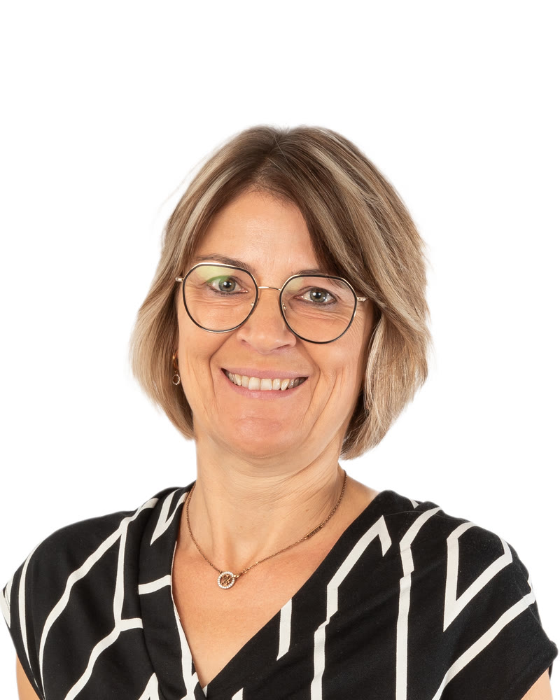 Porträt von Nicole Heimann, Augenoptikerin